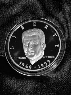 Rare JFK Jr. .999 One Oz. Silver Coin Proof