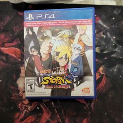 Naruto Ultimate Ninja Storm 4 Ps4