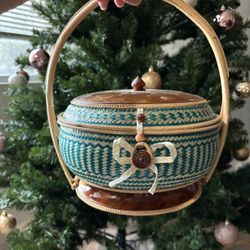 Handmade Basket From Laos 