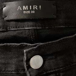 Black Amiri Jeans 