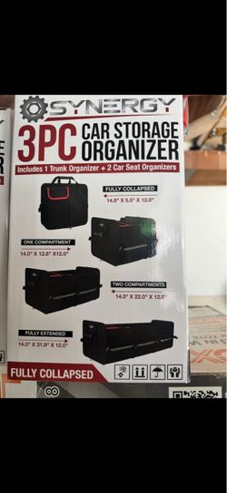Trunk storage organizer