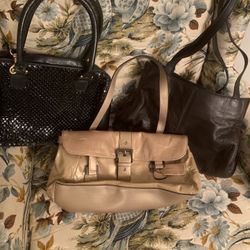 3 Satchel Purses  Never Uses