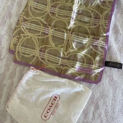 Coach Silk Scarf 