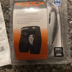 Men L Shock Doctor Compression Short With  Cup
