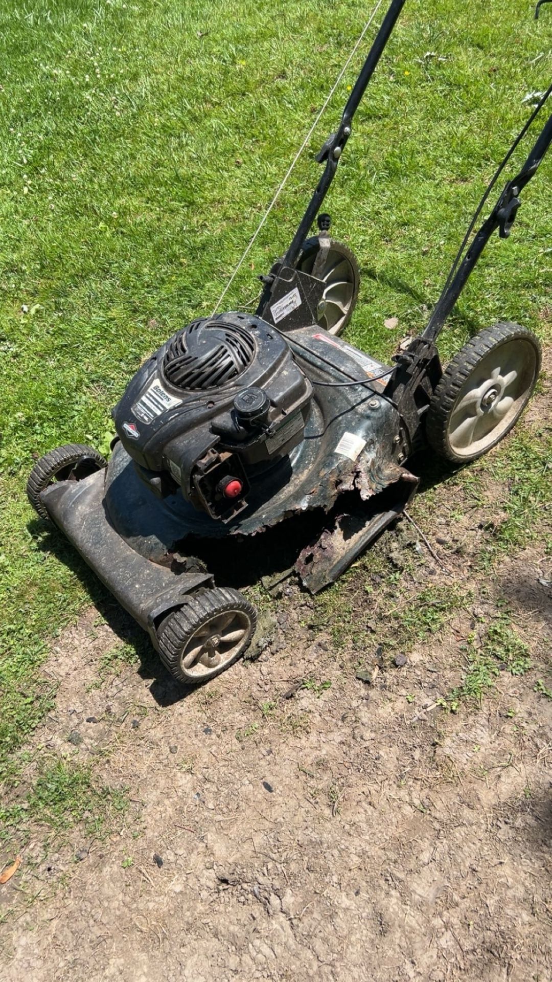 Got Larrys Lawn Mower Running Asking For 350$