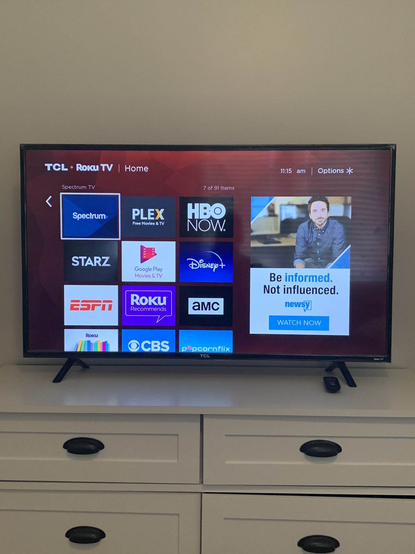 TCL 49 inch TV