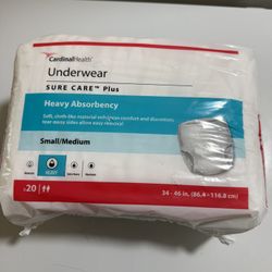 Underwear Sure Care Plus Disposable