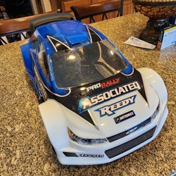 Team Associated 1/10 BRUSHLESS RC RALLY CAR WITH CAMERA MOUNT ON FUTABA SERVO