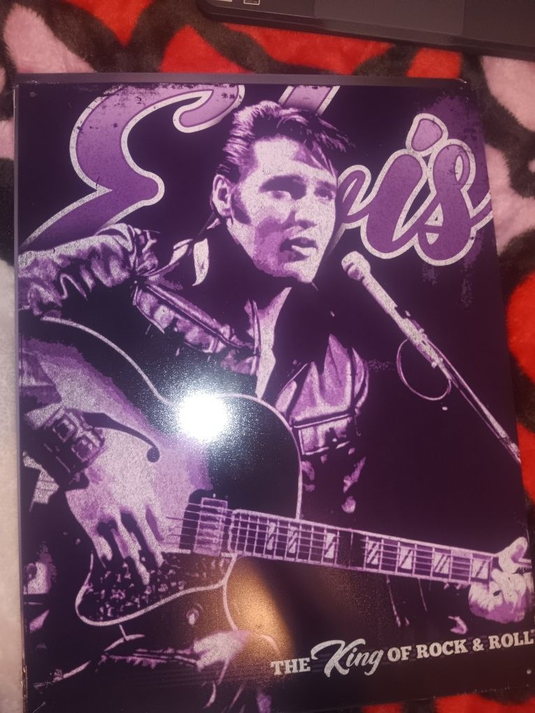 Elvis Presley Steel Poster