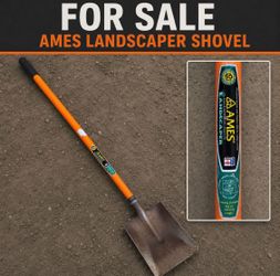 Ames Landscaper shovel (square-point)