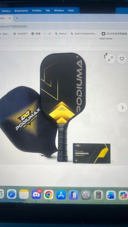 11mm Crbon fiber pickleball paddle