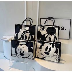 Mickey Mouse Bag, Canvas Tote ,Mickey Tote