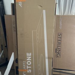 67” Double Sink Bathroom Vanity Top w/ 2 Sinks – NEW 