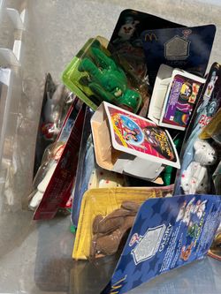 McDonald's Happy Meal Toy Lot with Ty Beanie Babies