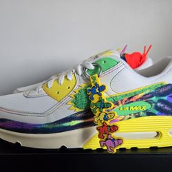 Nike Air Max 90 Grateful Dead "UOF" size 12