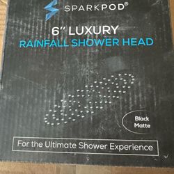 SparkPOD 6" Luxury rainfall shower head