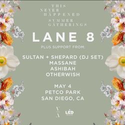 Lane 8 Ticket For Sale!