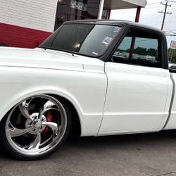 Intro Gallup All Polished 22x9 - 22x11 With 265/35/22 - 295/30/22 Tires For Obs Or C-10 Chevyπ₯π₯π₯