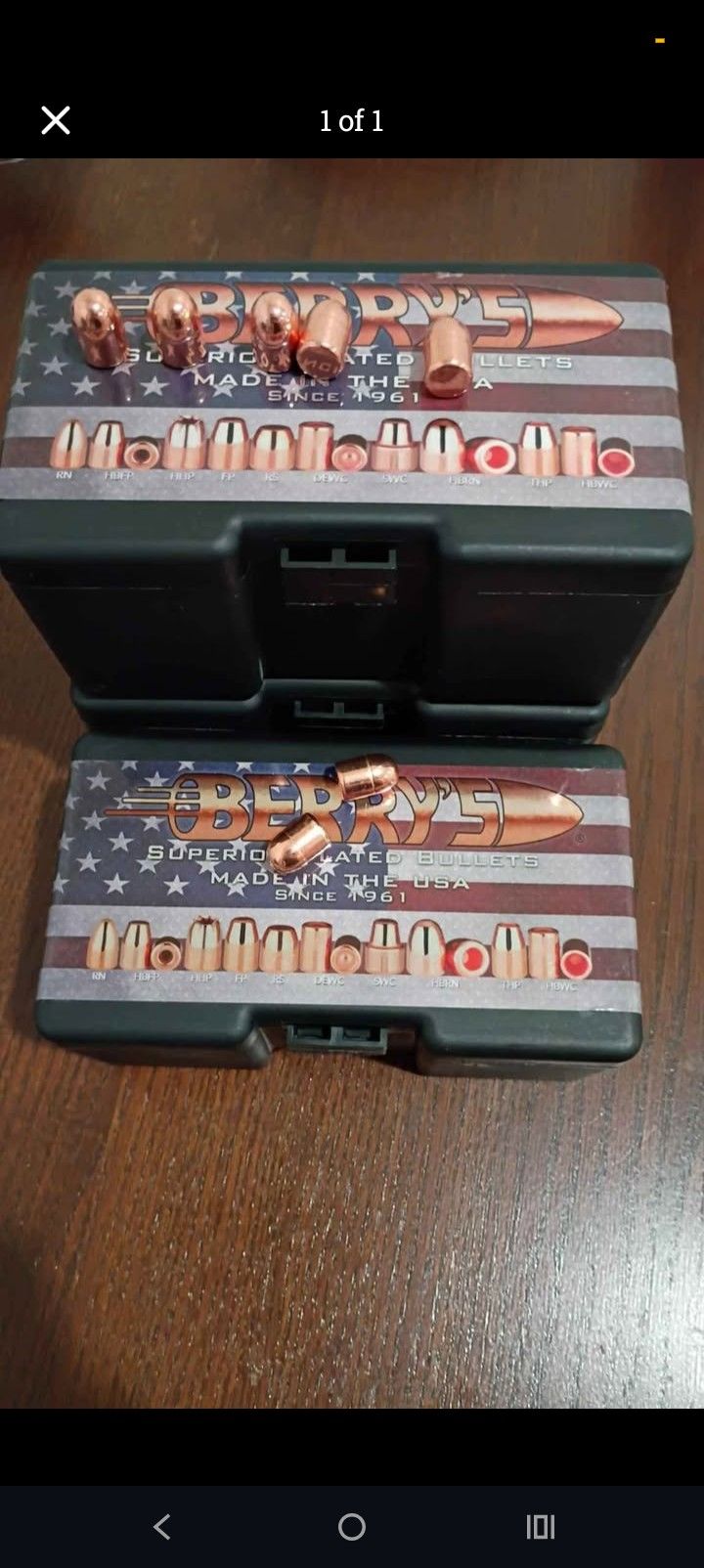 Berrys "Bullets" Fmj