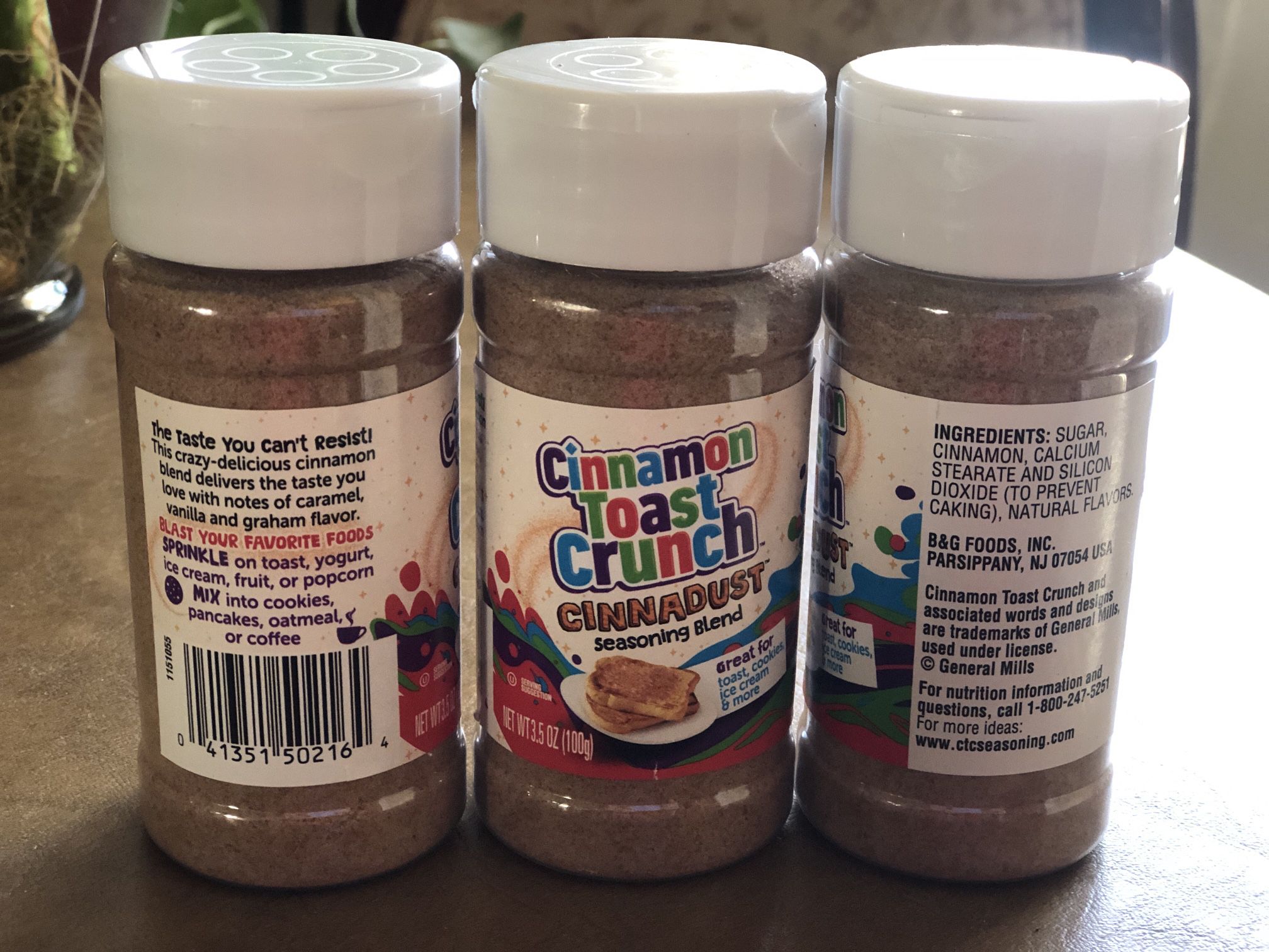 Cinnamon Toast Crunch Seasoning Blend, Cinnadust - 3.5 oz
