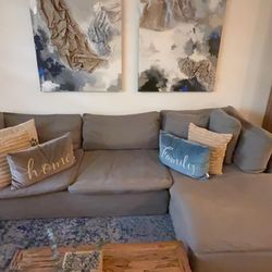 Nube Gray Corner Sofa Sectional