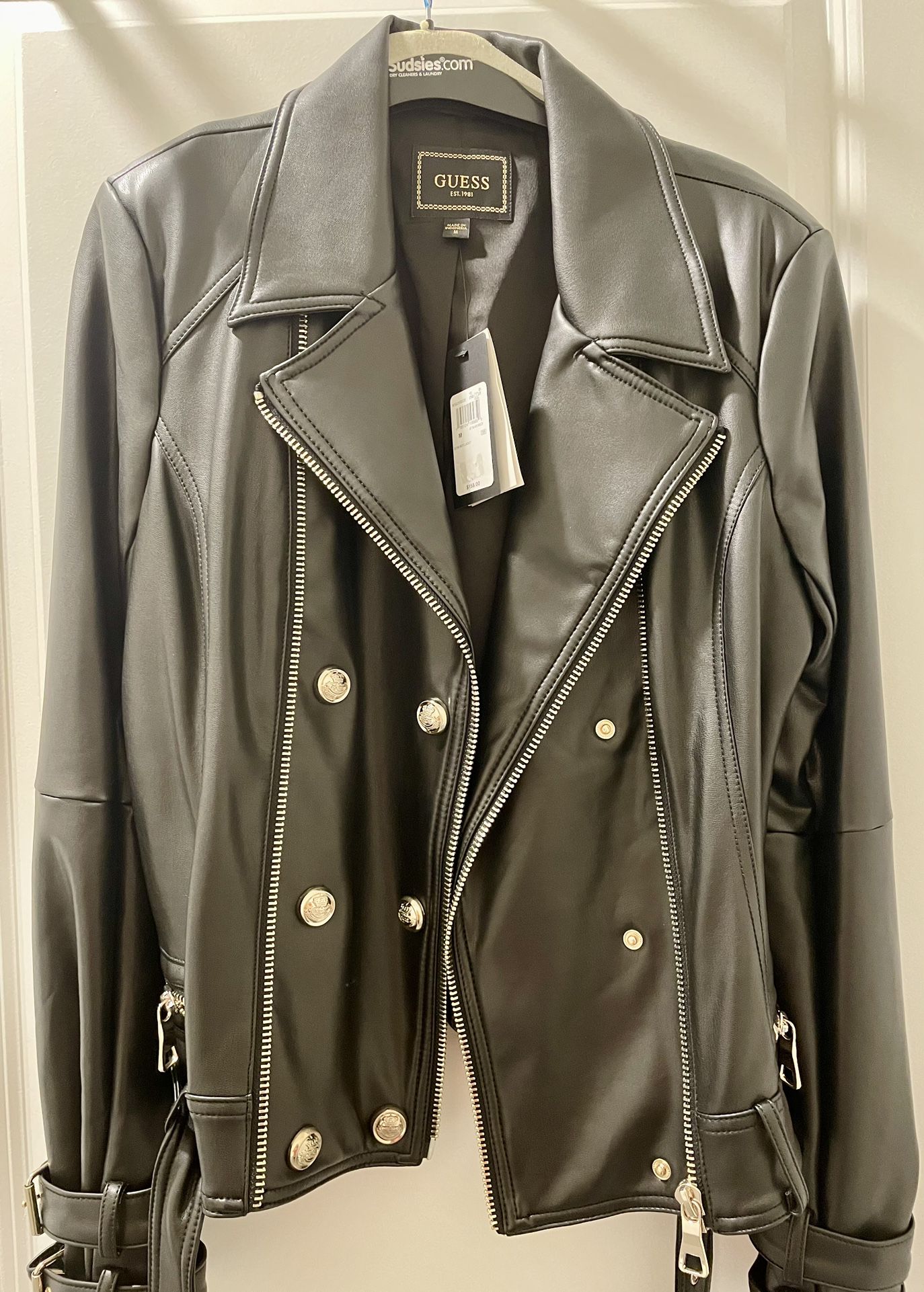 Faux Leather women Jacket 
