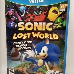 Sonic Lost World Wii U 
