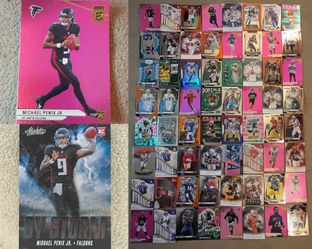 66 NFL Cards For 75: 3 Michael Penix Jr Rookies + 63 NFL Cards (Read Description For Details)