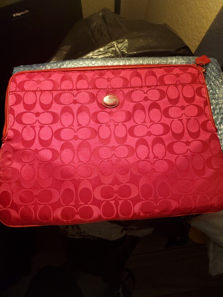 Coach Laptop Notebook Sleeve Cover Bag