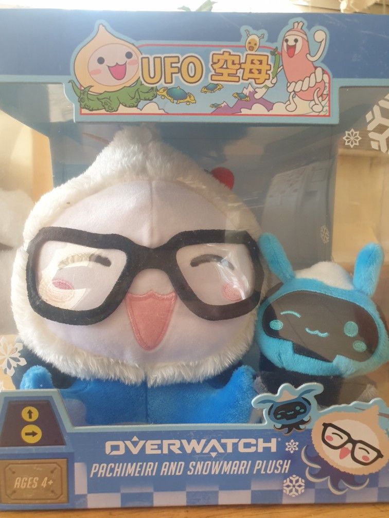 Mei Overwatch Pachimari x Character Plush