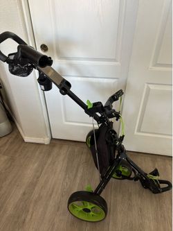 Golf bag caddy $70