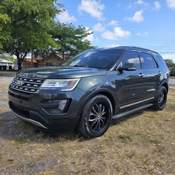 2017 Ford Explorer Limited 3 Row Seat Sun Roof
