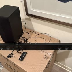 LG Soundbar And Subwoofer 