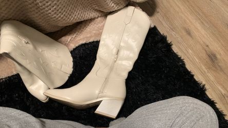 White Cowgirl Boots