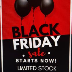 BLACK FRIDAY SALE STARTS NOW! IN STOCK SAME DAY DELIVERY! EASY FINANCING 