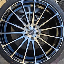 19"new Wheels & New Tires For TOYOTA CAMRY/ACCORD 