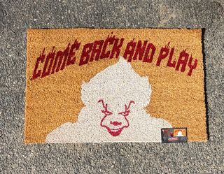 IT Halloween outdoor mat