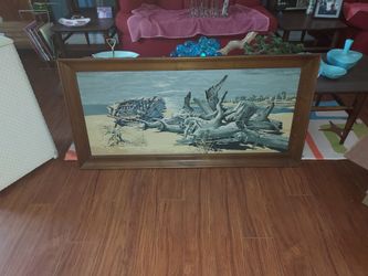 Driftwood print by Brunnell