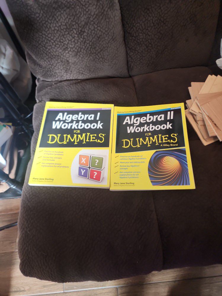 Algebra 1 & 2 Workbook For Dummies