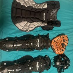 Baseball Equipment And Full Macgregor Catching Equipment 