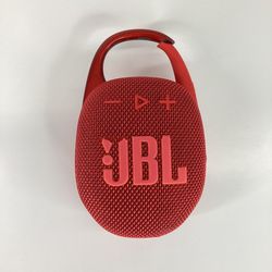 JBL Clip 5 Waterproof And Dustproof Portable Bluetooth Speaker - Red