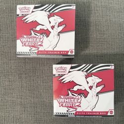 Pokemon White Flair Elite Trainer Boxes 