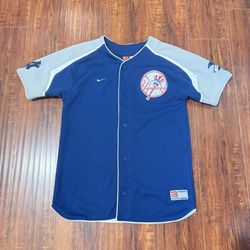 Derek Jeter NY Yankees Jersey/Shirt Kids-Youth Nike MLB Size Large Preowned Good 