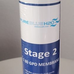 Reverse Osmosis Pure blue H2O stage 2 membrane 