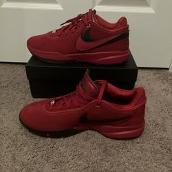 Size 12 - Nike Liverpool F.C. x LeBron 20 Red