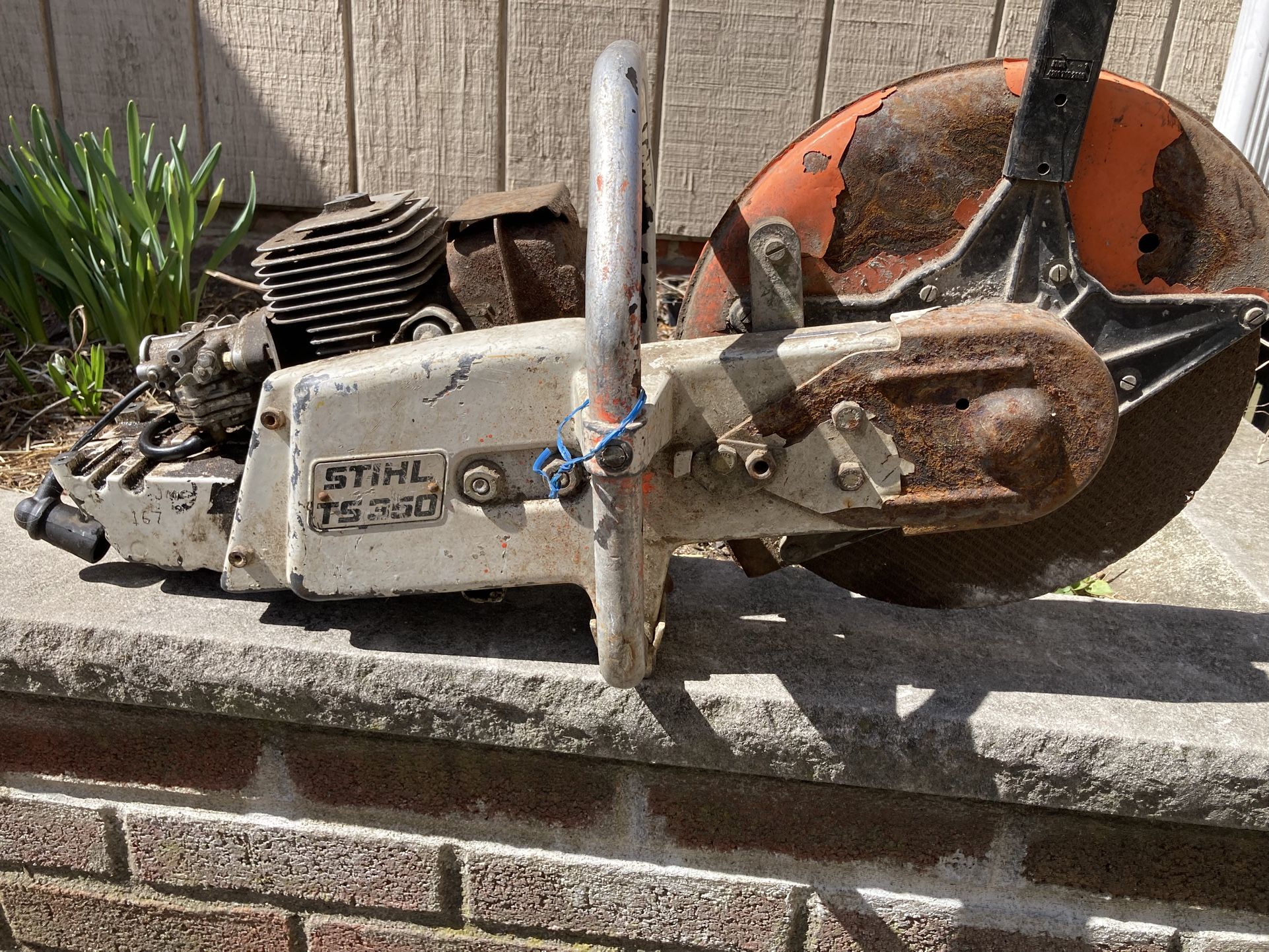Stihl TS 350. Concrete Cutting Saw