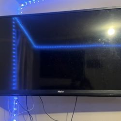 55 Inch Haier Tv Comes With Roku Stick Brand New 