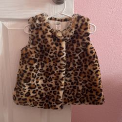 Leopard Pattern Vest 