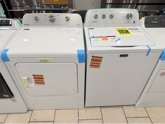 Pair Washer & Gas Dryer Maytag