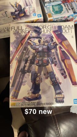 Bandai FA-78 Full Armor Gundam Gundam Thunderbolt Ver.Ka Grade MG193 Model Kit